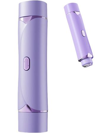 Opilroyn Bikini Shaver Electric Bikini Trimmer Double Head Body Hair Clipper Facial Remover Underarm Legs Care Kit Purple - Buy Online on GoSupps.com