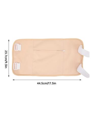 Reusable Pink Waist-Necking Chimney Oil Wrap for Liver Detox - Soft & Washable Castor Oil Pack | Postnatal Care - Buy Online on GoSupps.com