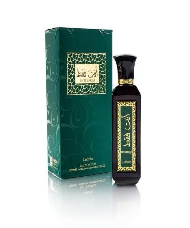 Lattafa Ente Faqat Eau De Parfum Spray 3.4 Ounce (Unisex)