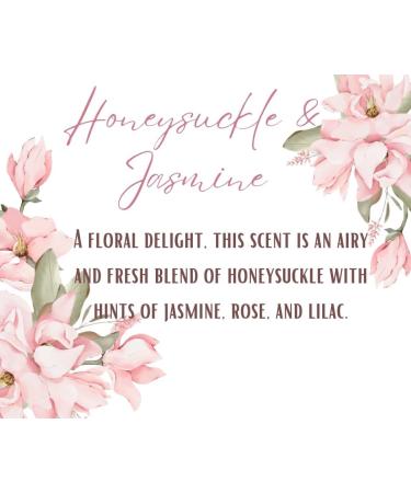 Honeysuckle Jasmine Scented Body Powder for Men & Women Perfume Dusting Powder Bath Powder with Fragrance & Essential Oils Talc Free 8oz Container Made in USA Honeysuckle & Jasmine (Body Powder) - Buy Online on GoSupps.com