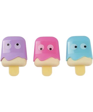 Tinc Lolly Aromatic Lip Balm for Kids - Scented Candy Rods in Vanilla & Rose 3 Flavors Perfect Guest Gifts - 10.5g Ice Cream Design - Buy Online on GoSupps.com
