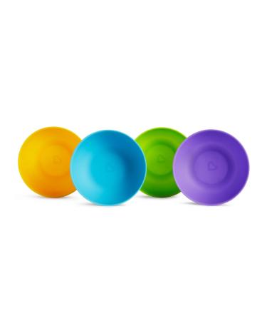 Munchkin colorful modern bowl 4er set