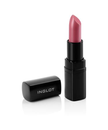 Inglot Lipsatin Lipstick covers perfectly makes the lips supple well-nourished and regenerated moisturizing lipstick perfect make-up vegan 4.5 gr: 306