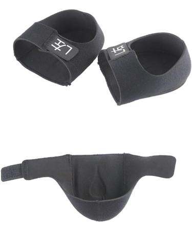 FOMIYES Heel Pads for Women - 3 Pairs Cushioned Heel Inserts & Cups for Comfort | Anti-Slip & Adjustable Black Heel Cushions - Buy Online on GoSupps.com
