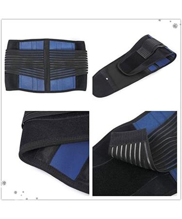 Tylxayoxa Breathable Back Belt for Men & Women - Sports Support Black XXXXL/XXXX-Large - Buy Online on GoSupps.com