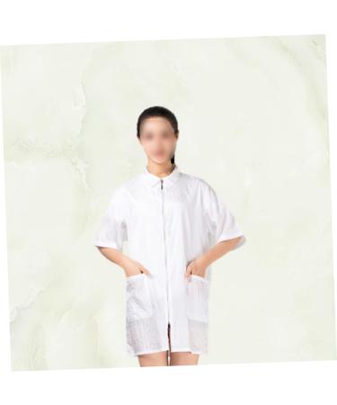 FRCOLOR Clothing Hair Dye Salon Cape Apron Short Sleeve Coat Bag Actual Women's Jackets Women's Shirts Man Hair Dye Clothing Hair Dye Short Sleeve Long Sleeve Shirt Aaron - Buy Online on GoSupps.com