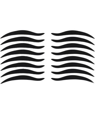 FRCOLOR 240 Pairs Double Back Tape Cat Eye Eyeliner Stickers Eye Make-up Stickers Double Eyelid Tape Eyeliner Eyeshadow Sticker Black Eyeliner Sticker Adhesive Tape Smoky - Buy Online on GoSupps.com