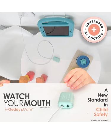 Watch Your Mouth by Geddy's Mom (3 Pack) - USA-Made Universal USB Charger Child Safety Cover | Baby Proofing Toddler Shock Prevention | White - Buy Online on GoSupps.com