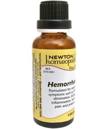 Newton Homeopathics Hemorrhoids Pellets 1 oz. Bottle - Natural Homeopathic Remedy (28g) - Buy Online on GoSupps.com