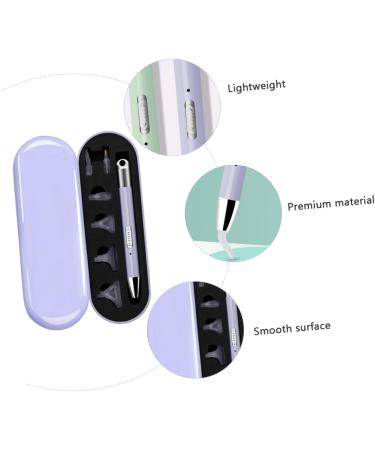 Housoutil 1 Box Nail Art Glow Drill Pen Manicure Art Pen Nail Extension Gel Nail Art Pencil Crystal Diamond Embroidery Pen Nail Beauty Supplies Electric Plastic Cross Stitch Stickers Purple 12.5x1.5cm Purple - Buy Online on GoSupps.com