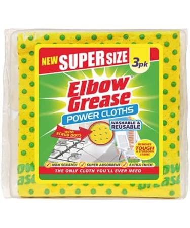 Pink Stuff Multipurpose Cleaning Paste- New Bigger Tub 850 G -Non-hazardous Household Cleaner with 1 Pack of Elbow Grease Power Cloth Pink Stuff Paste + Pack Power Cloth - Buy Online on GoSupps.com