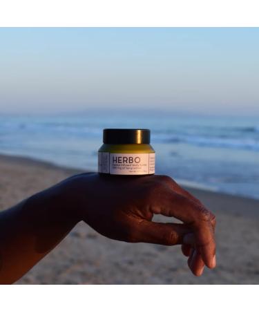 Herbo Body Balm - Organic Shea Butter & Hemp Moisturizer | Cruelty-Free Paraben-Free Cream for All Skin Types - 1.7oz - Buy Online on GoSupps.com