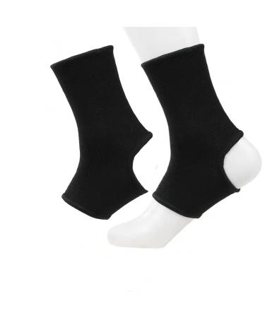 Compression Ankle Sleeve Ankle Brace Compression Support Sleeve for Ankle Joint Pain Injury Recovery and More. Provides Comfortable and Durable Joint Support(Black)