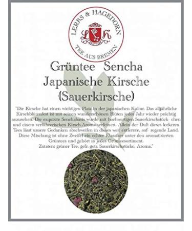 Lerbs & Hagedorn Green tea Sencha Japanese Cherry 1 kg - Sausage Cherry