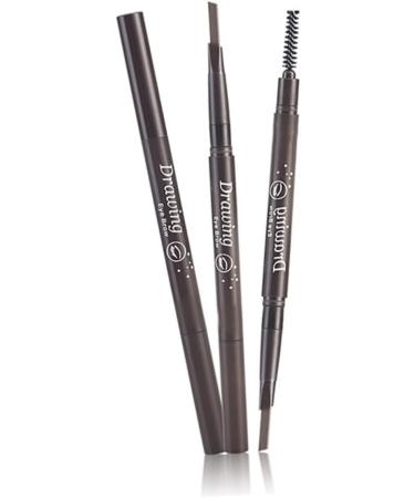 Mikinona Eyebrow Filler 2 1 Auto-for Lasting Pencil Makeup Brush Long Eye Grey in Brow Eyebrow Waterproof - Buy Online on GoSupps.com