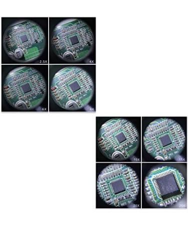 Head-Mounted Glasses-Type Magnifying Glass Portable Magnifying Glass High-Definition High-time Maintenance Watch Engraving Embroidery Reading 20 Times - Buy Online on GoSupps.com