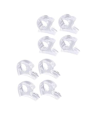 Mobestech 4 Pairs Separator Foot Separator for Women Foot Separator Overlapping Spacers Bunion for Women Foot Splitter