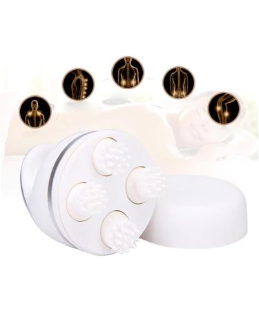 Magiclulu 3 STK Head Massager - Neck & Scalp Massage Device | White Massage Brush for Relaxation & Pet Physiotherapy - Buy Online on GoSupps.com