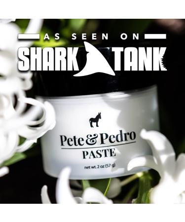 Pete & Pedro Hair Paste for Men - Medium Hold & Shine | Semi Matte Styling Cream | Shark Tank Featured | 2 oz - Buy Online on GoSupps.com