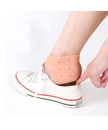 Menyiyds Gel Heel Cushions - 3 Pairs Silicone Pads for Heel Spur & Plantar Fasciitis Relief Pain Relief Socks for Men & Women - Buy Online on GoSupps.com