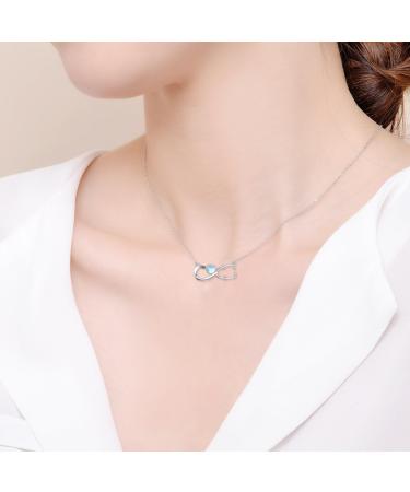 Sterling Silver Nurse Stethoscope Necklace - Moonstone Doctor Jewelry | RN Graduation Gift | Medical-Themed Accessories - Buy Online on GoSupps.com