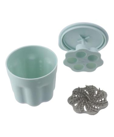 Green Paint Brush Scrubber | Mini Makeup Brush Cleaner & Detachable Cleaning Pad for Watercolor & Acrylics - Buy Online on GoSupps.com