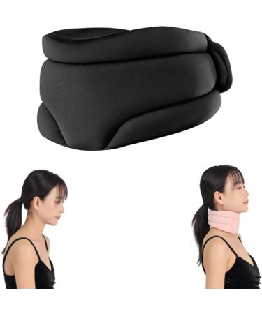Rewrise human new life against snoring new life neck new life snooze - sleep aid neck support new life snooze - sleep aid neck support sleep good neck pillow (black)