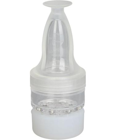 Ball Root Comb Applicator Scalp Applicator Comb 3ml Accurate Dosing Medicine Transparent for Hair Care (Transparent White) - Buy Online on GoSupps.com