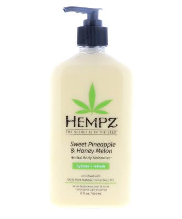 Hempz Sweet Pineapple & Honey Melon Lotion 3 Pack 17oz Each - Buy Online on GoSupps.com