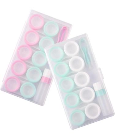 Solustrie Colored Contact Lens Storage Box - Compact Macaron Case for Easy Organization - Buy Online on GoSupps.com