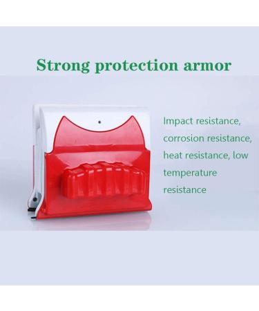 Red Glass Double-Sided Wipe Window Cleaner Glass Wiper Magnetic Cleaning Tools Glider Washing Glass Cleaning Brush for - Buy Online on GoSupps.com