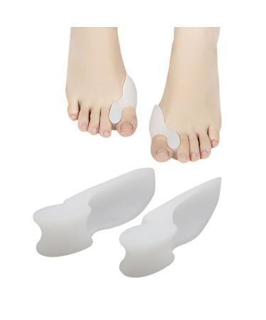 Ruilogod 1 Pair Big Toe Straightener Bunion Hallux Valgus Corrector Splint