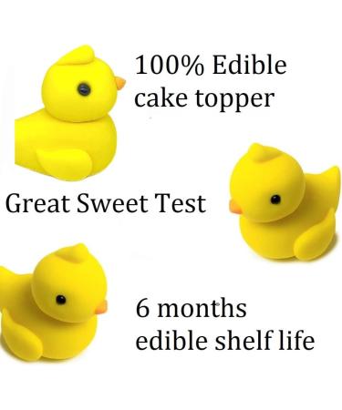 Duck Cake Topper 100% EDIBLE cake Topper personalised name - Buy Online on GoSupps.com