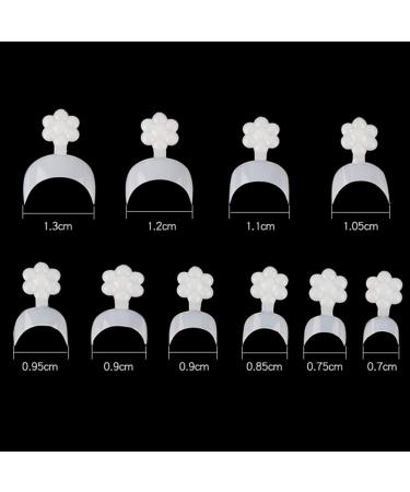 Buy Minkissy 500 pcs White Artificial Nail Tips | DIY Nail Art & Design for Beginners | International Shipping - Buy Online on GoSupps.com