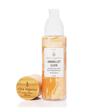 Ambra Lift Elixir | Organic Anti-Aging Moisturizer with Baltic Amber Hyaluronic Acid & Peptides - Reduce Wrinkles & Brighten Skin - Buy Online on GoSupps.com