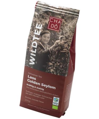 Cha D Cha D Bio WildTee Laos Golden Seylom WFTO 200g Pack of 6