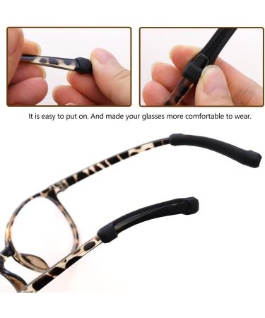 Buy Hengke 5 Pairs of Soft Silicone Glasses Ear Pads - Non-Slip Comfortable Cushion Holders for Sunglasses & Reading Glasses - International Shipping Available - Buy Online on GoSupps.com