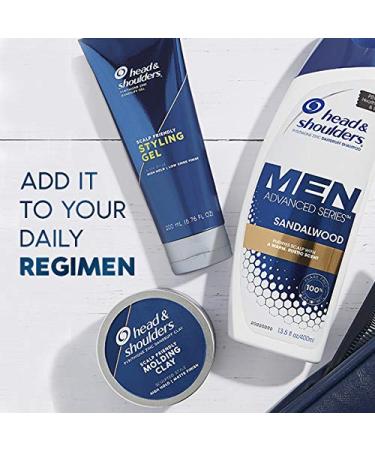 Head & Shoulders Men's Styling Hair Gel - High Hold, Light Finish - 6.76 Fl Oz - Buy Online on GoSupps.com