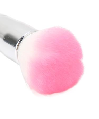 Professional Loose Powder Blush Brush - Portable Makeup Tool for Cream Powder & Liquid - Large Pink Brush for Flawless Application - Buy Online on GoSupps.com