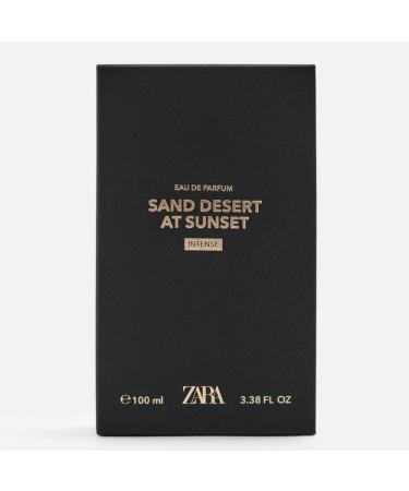 Zara Sand Desert at Sunset Intense EDP Warm and Enriched Amber Fragrance with Vanilla Cinnamon and Chocolate Notes 100 ML (3.38 FL. OZ) - Buy Online on GoSupps.com