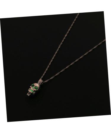 COLLBATH A Necklace Necklaces Skull Mens Necklace Punk Necklace Pendant Necklace Halloween Accessories - Buy Online on GoSupps.com