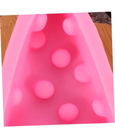 MAGICLULU Soap Mold Triangle Mold Sushi Mold Maker Capacillos para Cupcake Silicone Baking Molds Silicone Cheese Mold Cookie Mold Silicone Candy Mold Cakes Chocolate France 3D Pink - Buy Online on GoSupps.com
