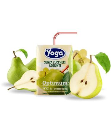  Italian Gourmet E.R. Yoga Fruit Juices Optimum Pear No Added Sugar Refreshing Drink Alcohol-free 3 x 200 ml + Italian Gourmet Tomato Pulp 400 g - Buy Online on GoSupps.com