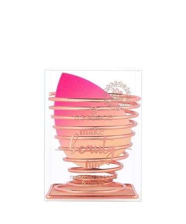 essence make beauty fun make up sponge & holder gift set No. 01 Hold Onto Happy Thoughts! multi-coloured (2 pieces)