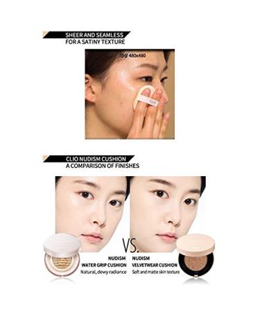 CLIO Nudism Velvet Wear Cushion 03 Linen - Luxurious Coverage for Flawless Skin - Buy Online on GoSupps.com