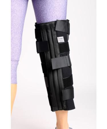 MediChoice Knee Immobilizer - Trimmable Foam Universal Fit 16 Inch Hook and Loop Closure - International Shipping Available - Buy Online on GoSupps.com