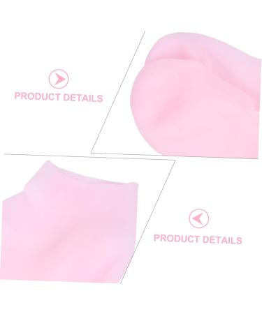 POPETPOP 2 Pairs Protective Socks Heel Protector Socks Moisturizing Stocking Moisturizing Socks for Heel Socks for Dry Cracked Feet Heels for Women Gel Heel Socks Night Sebs Repair Spa Miss - Buy Online on GoSupps.com