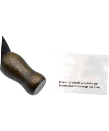 Ipetboom 1pc Salon Face Hair Sweep Cleaner Haircut Hair Brush Cleaner Neck Duster Face Brush Hair Cutting Wood Neck Brush Duster Hairdressing Neck Duster Brush Wooden Soft Fur - Buy Online on GoSupps.com