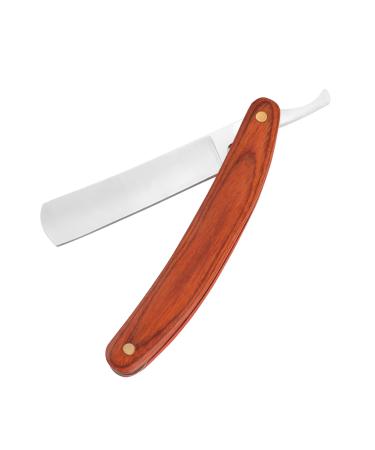 Personalized Men's Razor Stainless Steel Straight Blade Razor for Men Engrave the Words You Want on the Razor Gift for Husband Father
