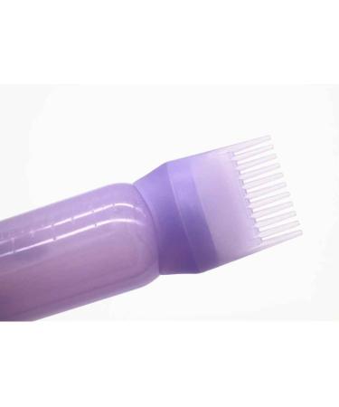 KODAA New Hair Dyeing Oil Treatment Shampoo Cream Oil Bottle Coloring Applicator Brush Dispensing Tooltip 120ML Purple - Buy Online on GoSupps.com